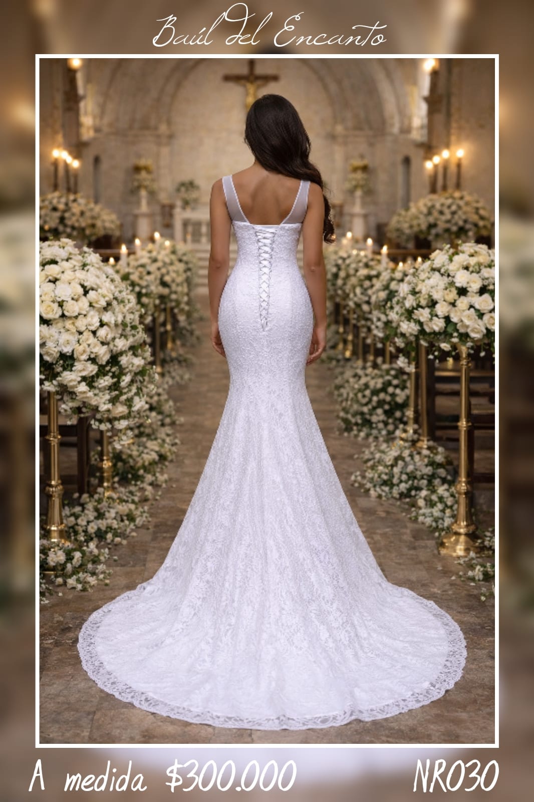 Vestido Sirena NR030