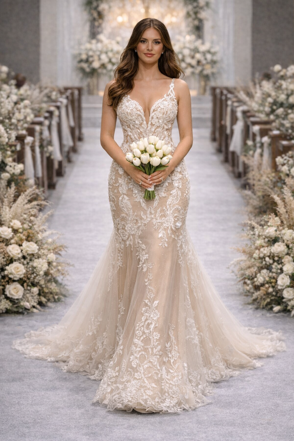 Vestido Sirena EX015
