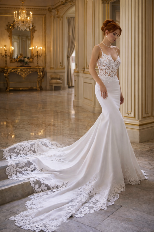 Vestido Sirena NR800