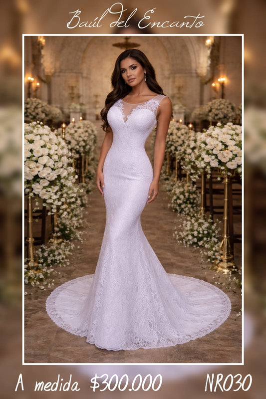 Vestido Sirena NR030